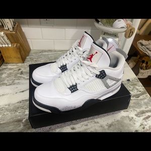 Jordan 4 Retro “White Cement”